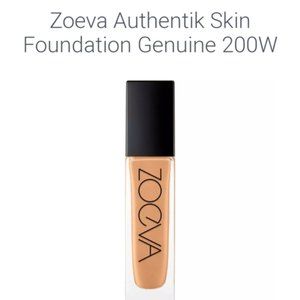 NIB Zoeva  Authentik Skin Liquid Foundation - 200W Genuine